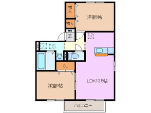 川原町駅 徒歩5分 2階の物件間取画像